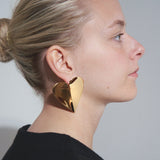 Le Coeur L torn earrings