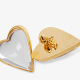 Bombe transparent earrings