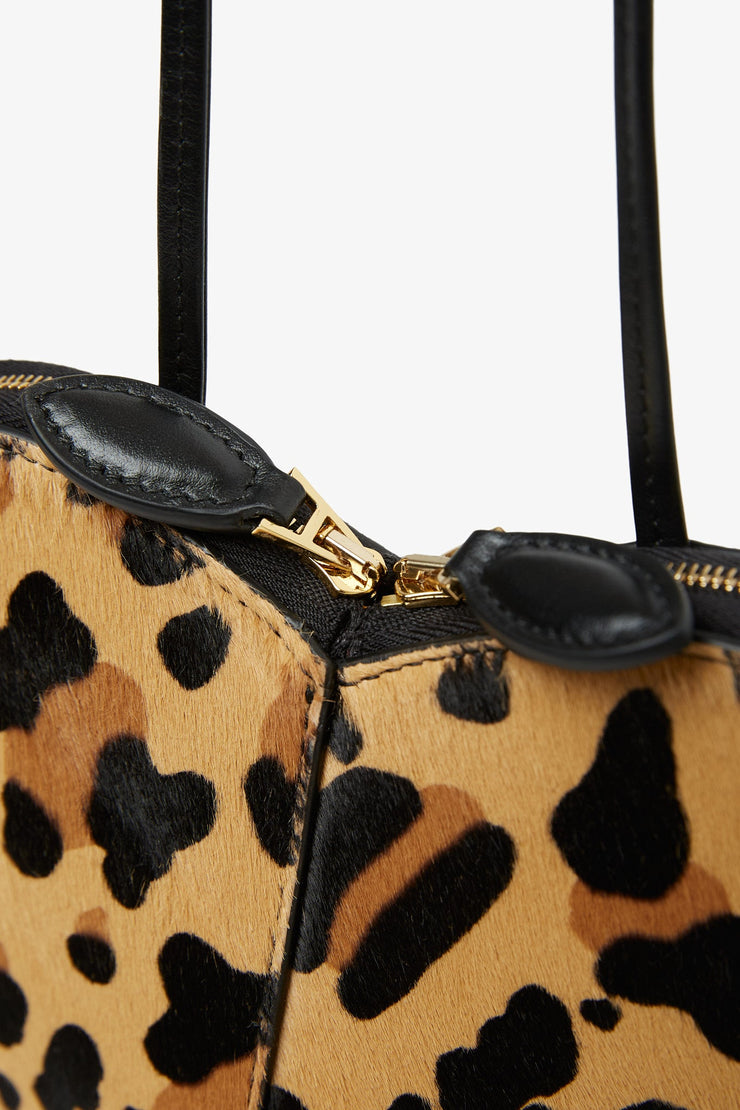 Le Coeur leopard crossbody bag