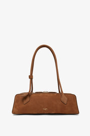 Le Teckel medium brown nubuck bag