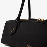 Le Teckel medium black bag