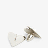 Le Coeur mini torn earrings