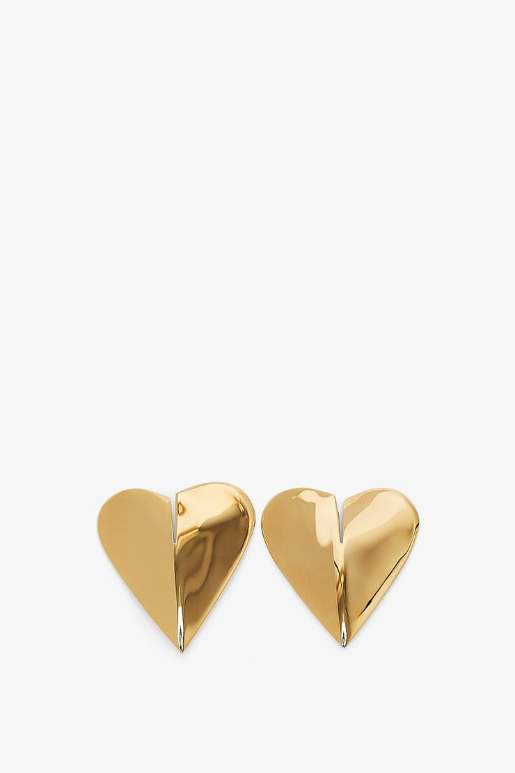 Le Coeur mini torn earrings