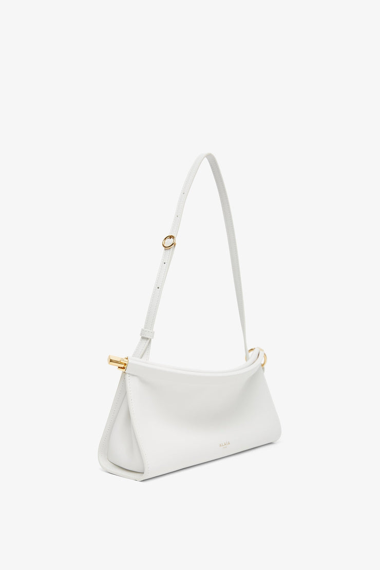 Le Click east west small white bag