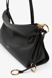 Le Click east west medium black bag