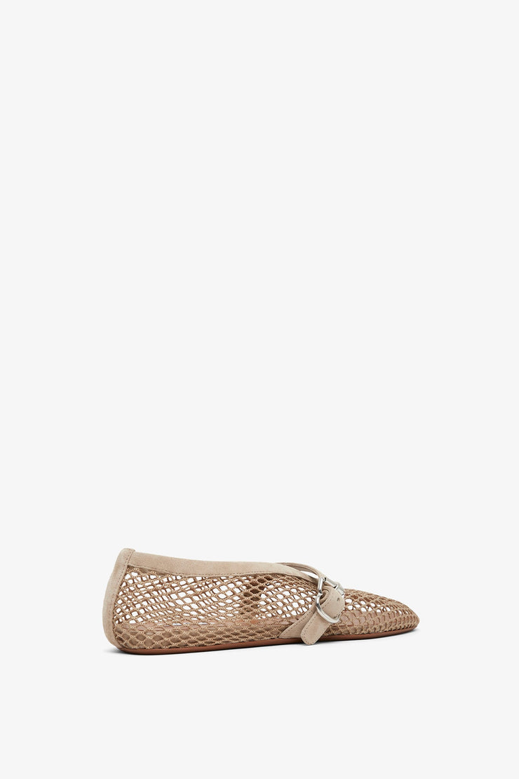 Grege mesh ballet flats
