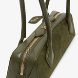 Le Teckel small green bag