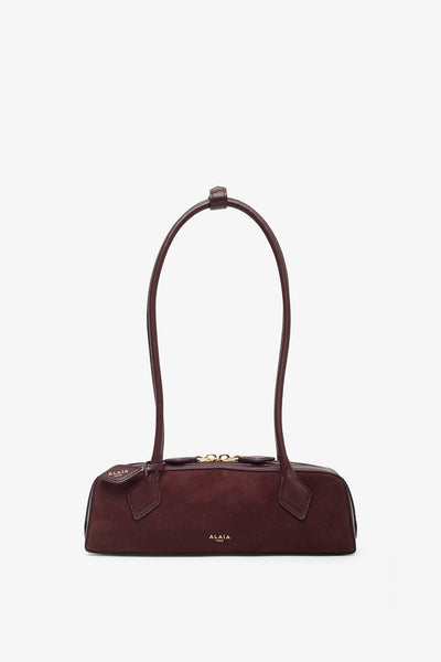 Le Teckel small dark red bag