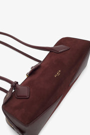 Le Teckel small dark red bag