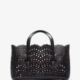 Mina 25 EW vienne vague black tote bag