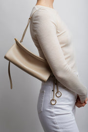 Le Click EW small grege shoulder bag