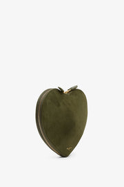 Le Coeur dark green crossbody bag