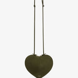 Le Coeur dark green crossbody bag