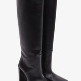 Square 90 black high boots