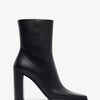 Alaïa Square 90 black ankle boots