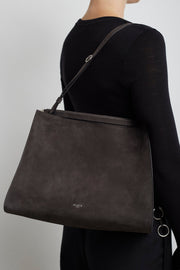 Le Click medium square grey bag
