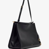 Le Click medium square black bag