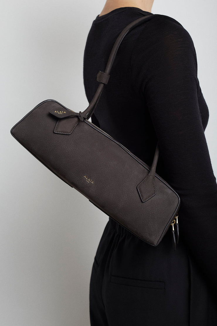 Le Teckel medium anthracite bag