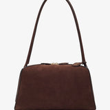 Le Bouledogue Medium brown nubuck bag