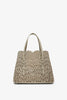 Mina 25 vienne vague greige suede tote bag