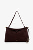 Le Click burgundy shoulder bag