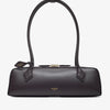 Alaïa Le Teckel Medium brown smooth leather bag