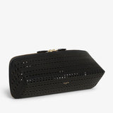 Delta perforated vienne clutch