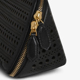 Delta perforated vienne clutch