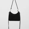 Phoebe Philo Gig small black suede shoulder bag
