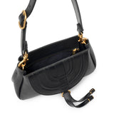 Marcie small black shoulder bag