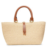 Marcie bouclé tote bag