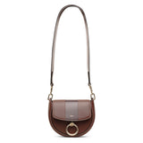 Arlene brown leather crossbody bag