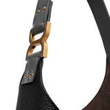Marcie black leather shoulder bag