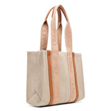 Woody medium beige canvas bag