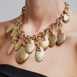 Chloe bananas gold necklace
