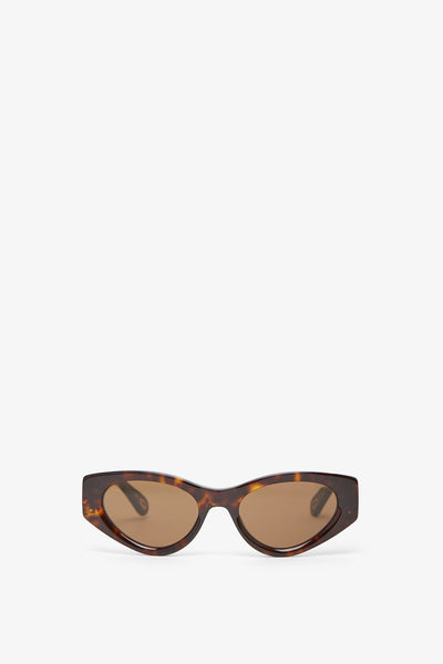 Marcie havana sunglasses