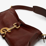 Kerala 25 dark brown shoulder bag
