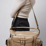 Camera beige bag