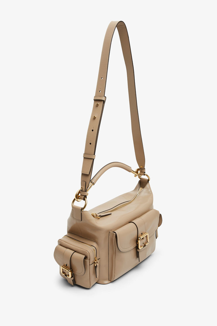 Camera beige bag