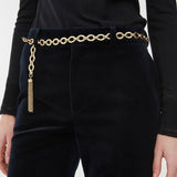 Flared tailored velvet trousers