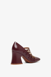 Janis dark purple pumps