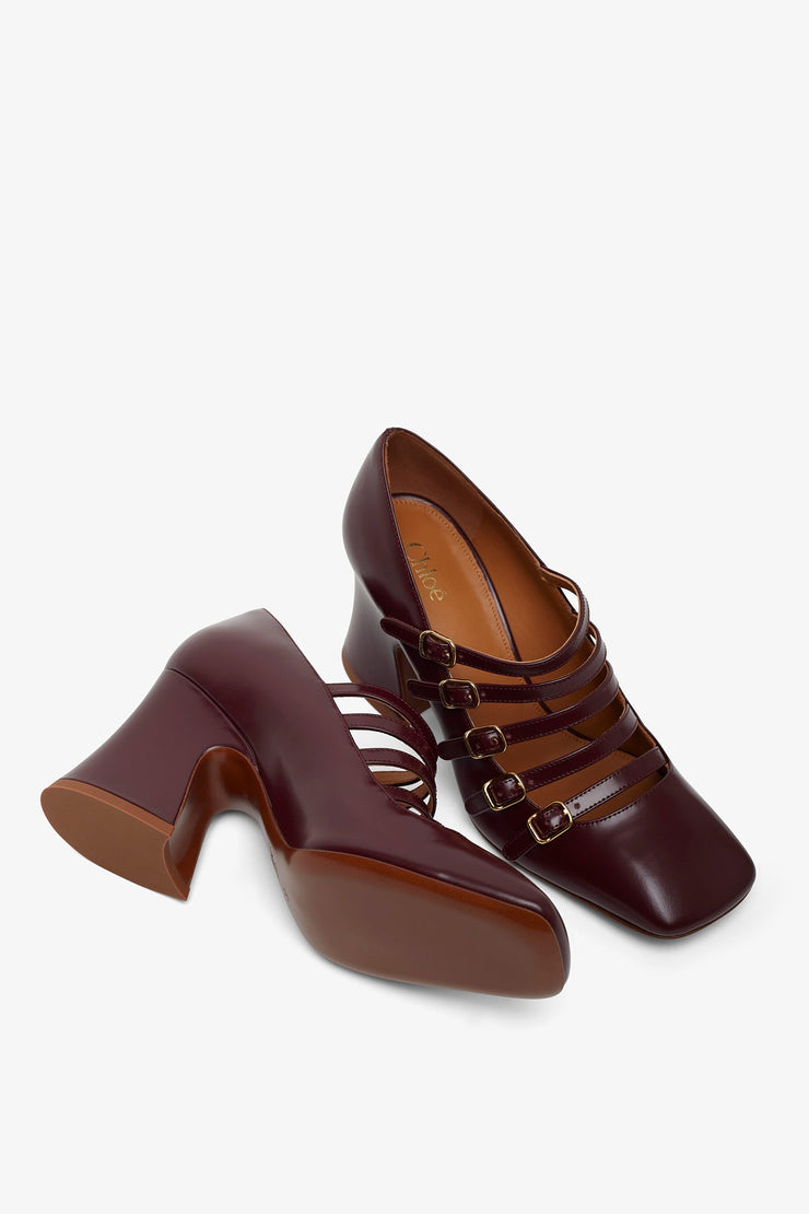 Janis dark purple pumps
