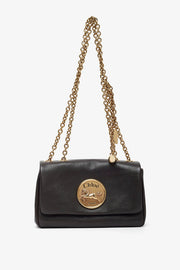 Chloe heritage dark brown shoulder bag