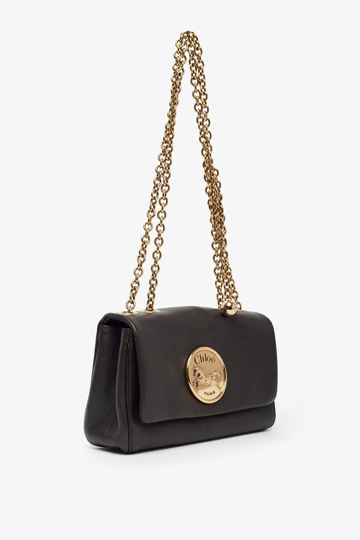 Chloe heritage dark brown shoulder bag