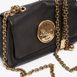 Chloe heritage dark brown shoulder bag