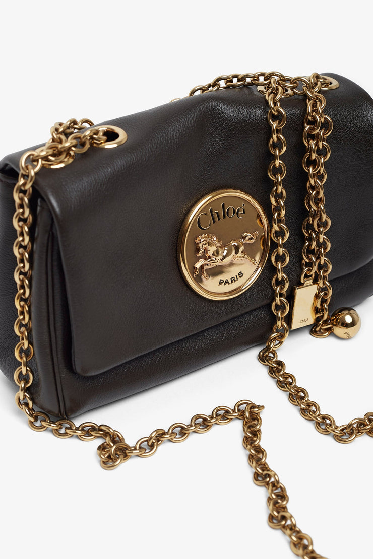 Chloe heritage dark brown shoulder bag