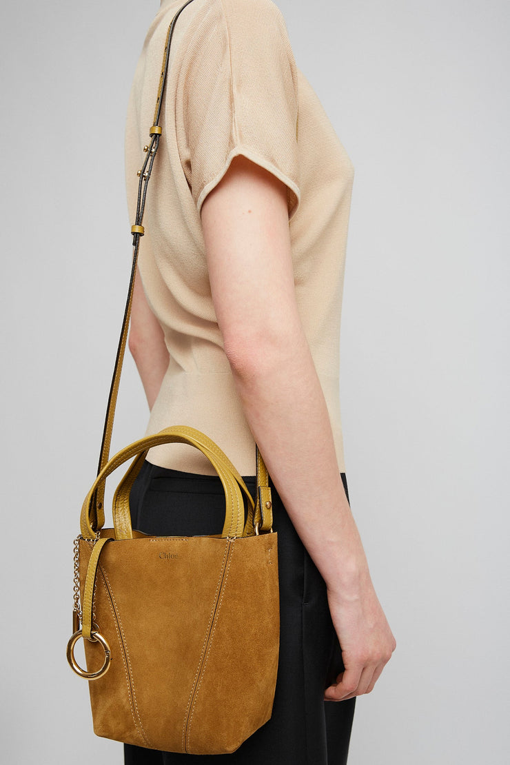 Chloe spinn small khaki bag