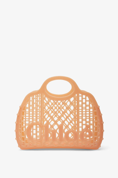 Chloe cage beige jelly bag