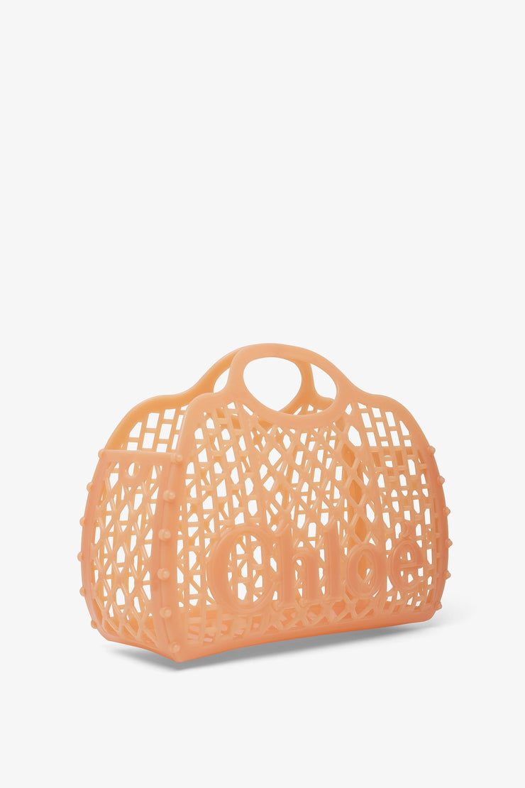 Chloe cage beige jelly bag
