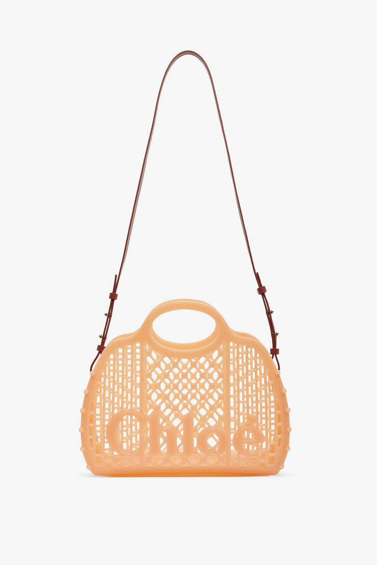 Chloe cage beige jelly bag